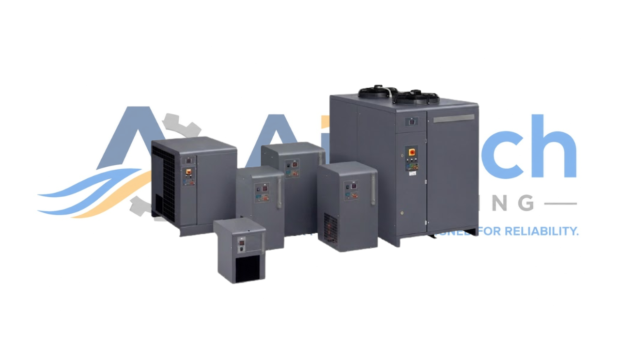 Refrigerated Air Dryer — internal view