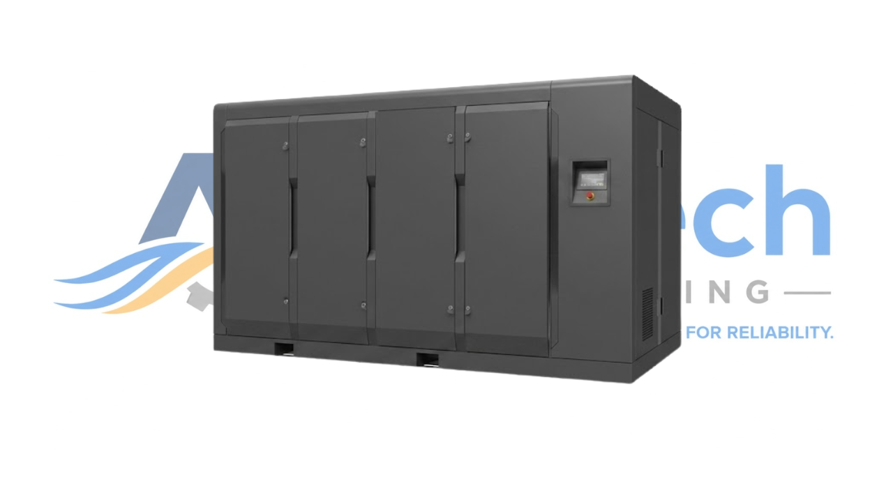 Screw Air Compressor — technical view